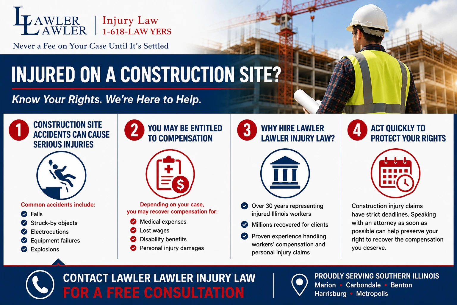 construction accident infographic
