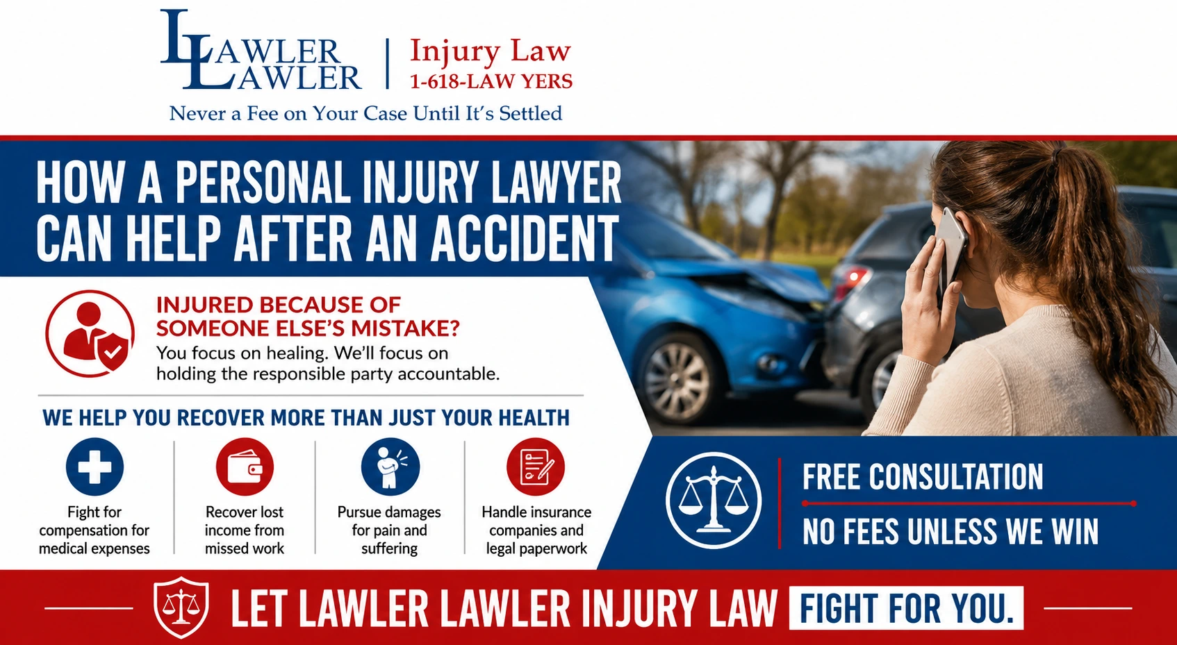How a Personal Injury Lawyer Can Help Infographic