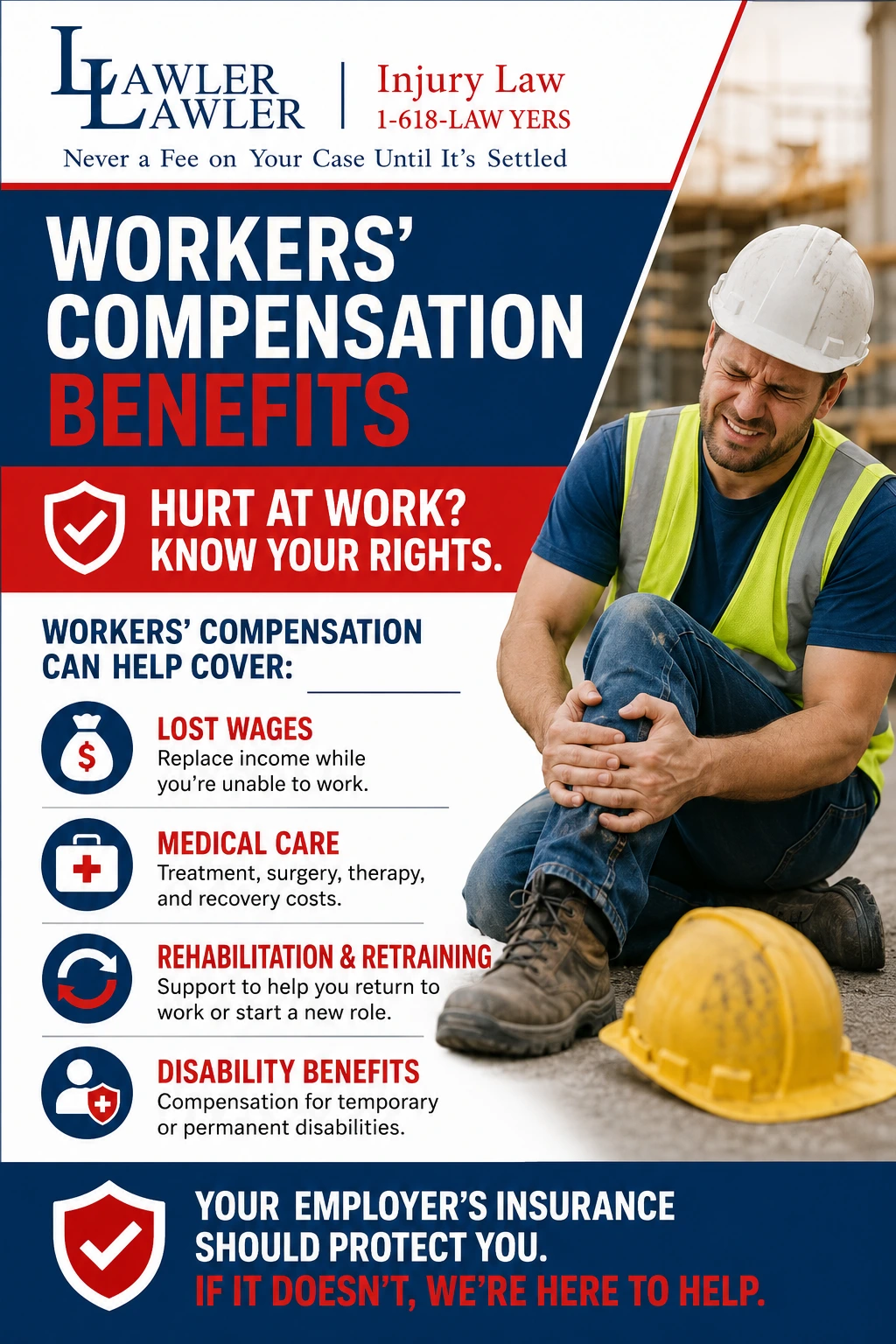 workers compensation law infographic
